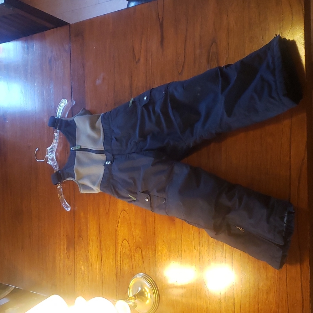 Lands' End Navy Snowsuit